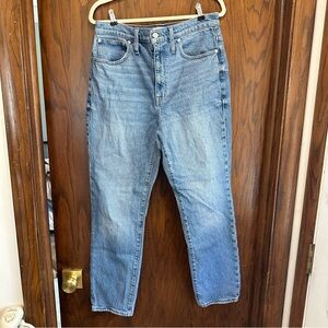 Madewell High Rise Slim Boyjean